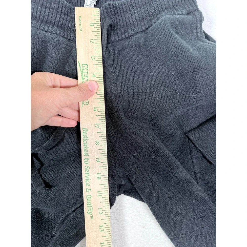 ALO Yoga Cargo Utility Pants XS Black High Waist Soft Washed Pocket Drawstring